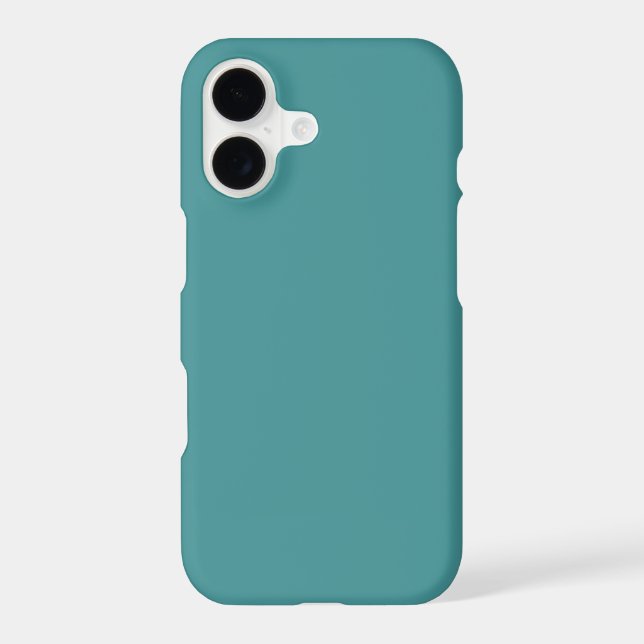 Blue Green Denim Smokey Topaz Solid Colour (Back)