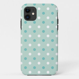 Blue Green Dots Case-Mate iPhone Case