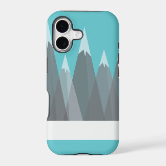Blue/Green iPhone 5 Case Mountains