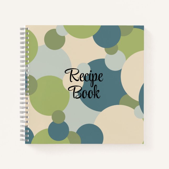 Blue-green molecules recipe book (Front)