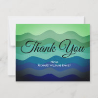 Blue Green Nature Wave Water Thank You