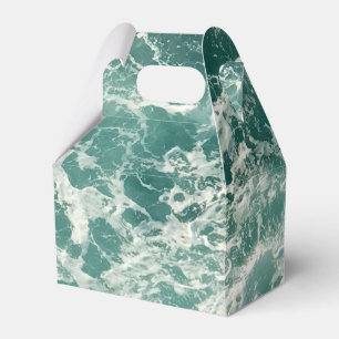 Blue Green Ocean Waves Favour Box