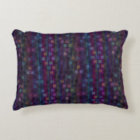 Blue, green, purple, pink squares with stripes