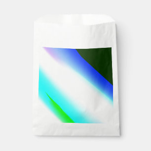 Blue green rainbow abstract texture pattern art t favour bags