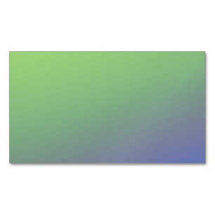 Blue green rainbow abstract texture pattern art t magnetic business card