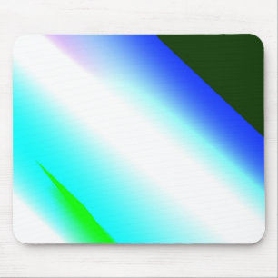 Blue green rainbow abstract texture pattern art  t mouse pad