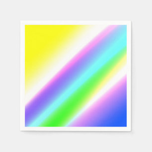 Blue green rainbow abstract texture pattern art  t napkin