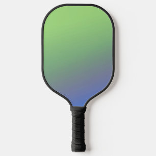 Blue green rainbow abstract texture pattern art t pickleball paddle