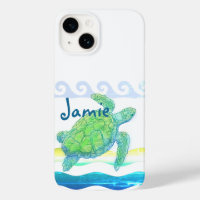 Blue & Green Sea Turtle