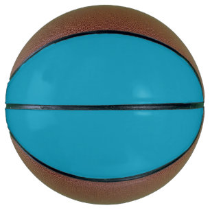Blue-green (solid colour)  basketball