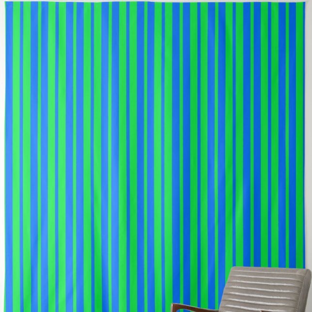 Blue Green Stylish Stripes Pattern Design  Fabric (Creator Uploaded)