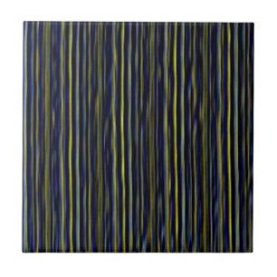 Blue Green Vertical Lines Tile
