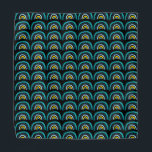 Blue Green Yellow Rainbow Pattern Bandana<br><div class="desc">Blue Green Yellow Rainbow Pattern for artists original artwork.  If you would like a different colour background or pattern scale,  please let me know and I'd be happy to help!</div>