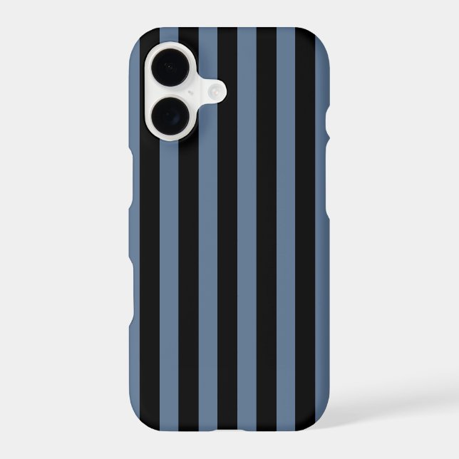 Blue grey and black stripes (Back)