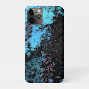 Blue, Grey and Purple Marble Abstract Case-Mate iPhone Case