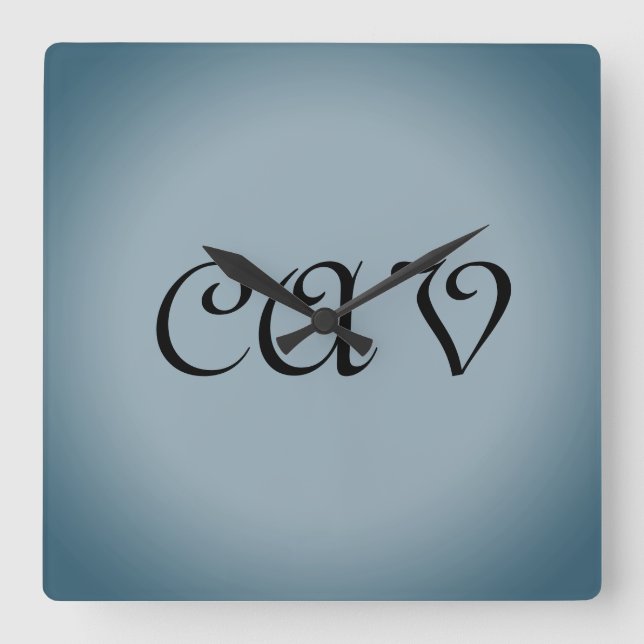 Blue Grey Clocks and Watches  (Front)