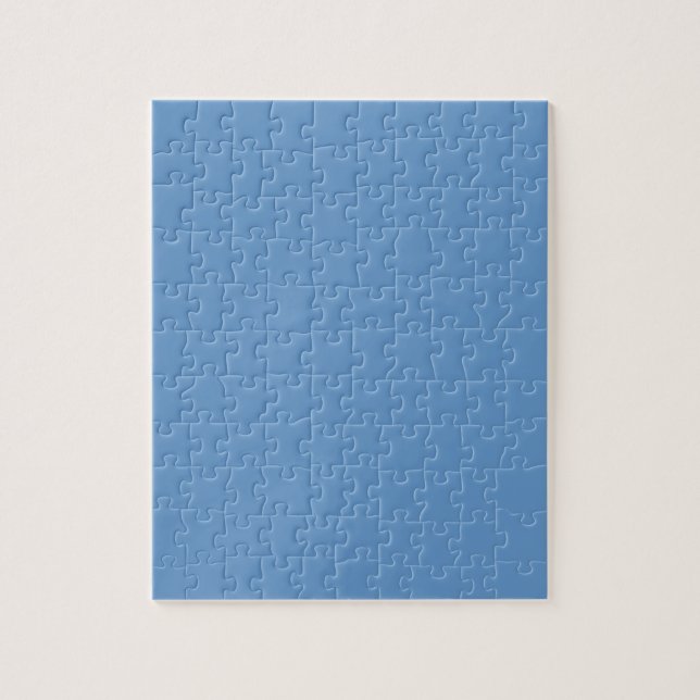 Blue-grey (Crayola) (solid colour)  Jigsaw Puzzle (Vertical)