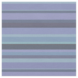 Blue-grey horizontal stripes fabric