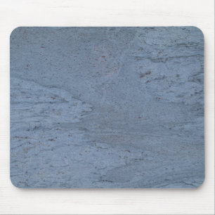 Blue Grey Marble Swirled Mousepad