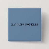 Blue Grey Minimalist Plain Legible Modern