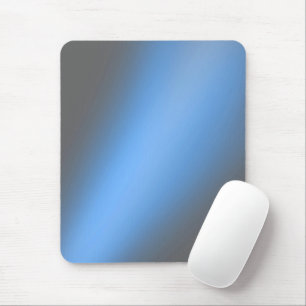 blue Grey  moonlight ombre  Mouse Pad
