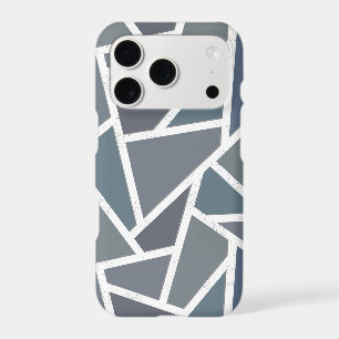 Blue-grey mosaic pattern