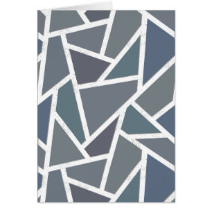 Blue-grey mosaic pattern