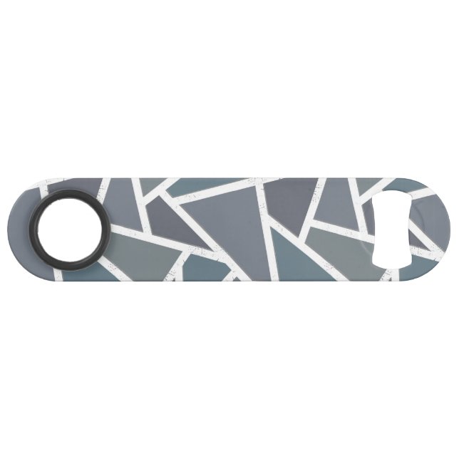 Blue-grey mosaic pattern (Front (Horizontal))