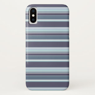 Blue-grey stripes Case-Mate iPhone case