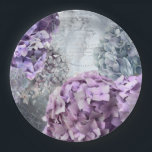 Blue Grey Vintage floral Hydrangea Flower pattern Paper Plate<br><div class="desc">This wonderful floral Hydrangea watercolor and photography collage is for all Retro Flower and Floral Lovers. A beautiful Retro and Old-fashioned Design. It is the perfect gift for her, for the stylish lady, perfect for her birthday, sweet sixteen favour, bridal shower, perfect summer gift for her, the girly girly and...</div>