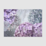 Blue Grey Vintage floral Hydrangea Flower pattern Tissue Paper<br><div class="desc">This wonderful floral Hydrangea watercolor and photography collage is for all Retro Flower and Floral Lovers. A beautiful Retro and Old-fashioned Design. It is the perfect gift for her, for the stylish lady, perfect for her birthday, sweet sixteen favour, bridal shower, perfect summer gift for her, the girly girly and...</div>