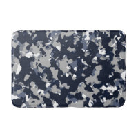 Blue Grey White Camouflage Camo Pattern