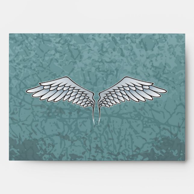 Blue-grey wings envelope (Front)