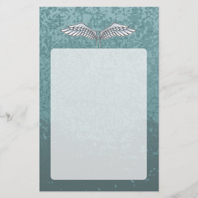 Blue-grey wings flyer (Front)