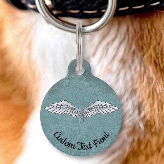 Blue-Grey Wings Pet ID Tag (Creator Uploaded)