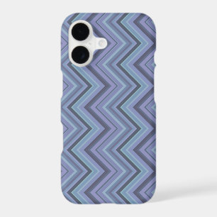 Blue-grey zigzag stripes