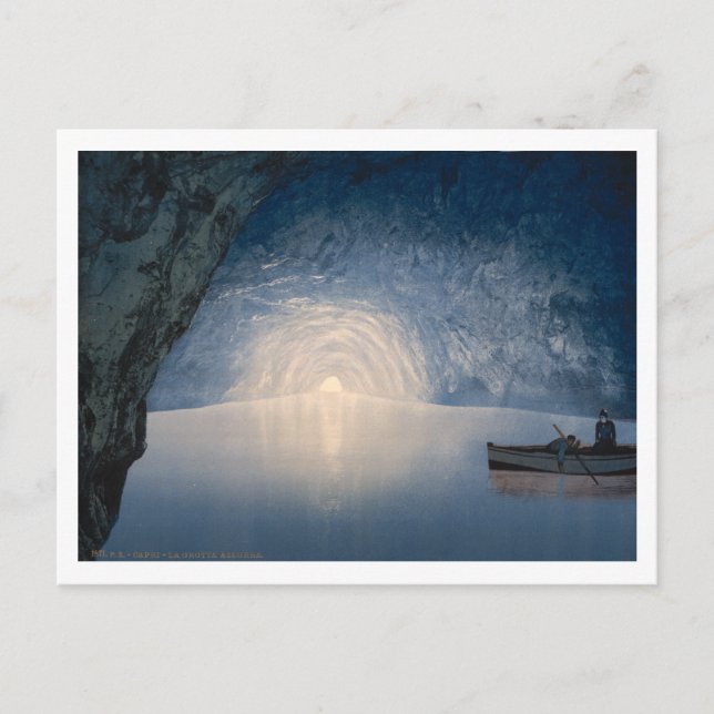 Blue Grotto, Island of Capri, Campania, Italy Postcard (Front)