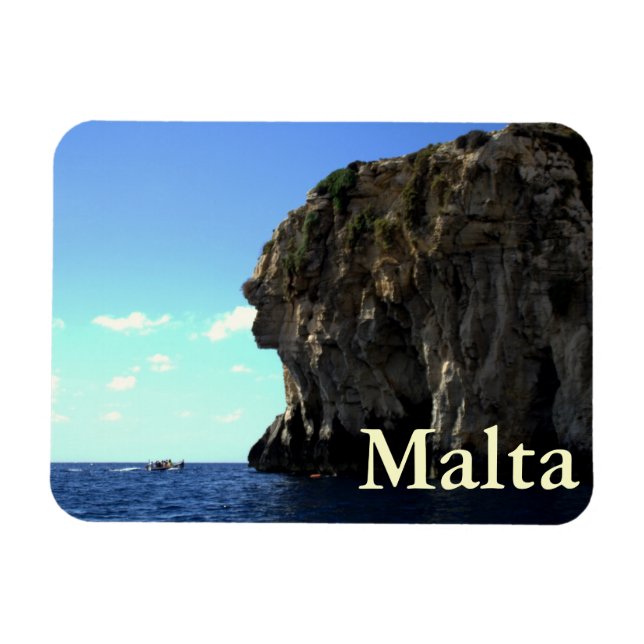Blue Grotto, Malta Magnet (Horizontal)