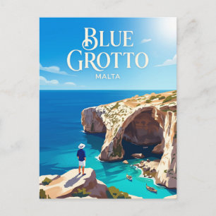 Blue Grotto, Southern, Qrendi, Malta Malta Postcard