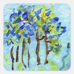 Blue grove stickers