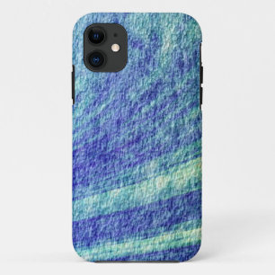 Blue grunge texture wall background Case-Mate iPhone case