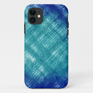 blue grunge wall background graphic design iPhone 11 case