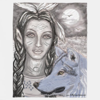 Blue Guardian Fleece Blanket