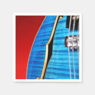 Blue Guitar Napkin