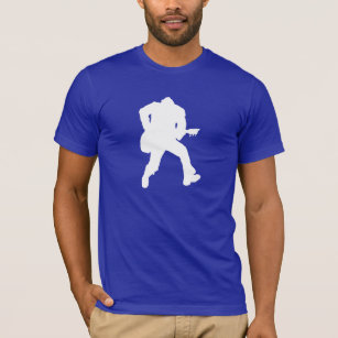 Blue Guitarist T-Shirt