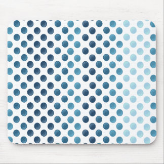 Blue gum drops mouse pad