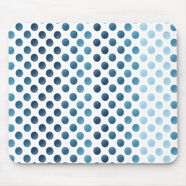 Blue gum drops mouse pad (Front)