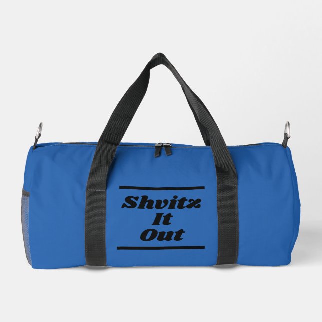 Blue Gym Bag (Back)