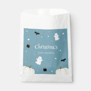 Blue Halloween Baby Shower Favour Bags