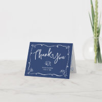 Blue Hand Drawn Doodle Style Graduation Quirky Fun